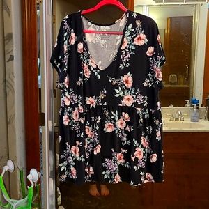 💖Torrid super soft knit babydoll top💖